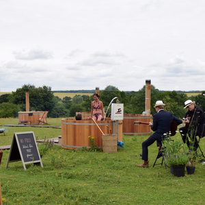 Outdoor pop up spa 6, July 2017